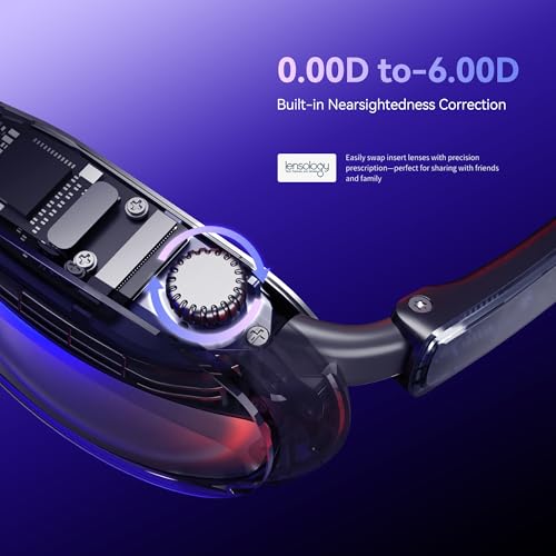 AR Glasses with 50° FOV, 600nits Brightness W929
