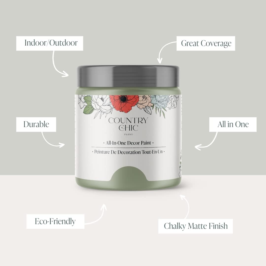Sage Green Sample (4 oz) Chalk Style Paint L862