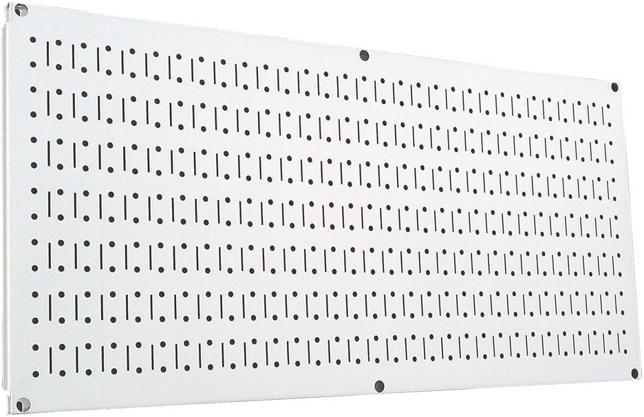 Black Metal Pegboard Panel Pack of 2 I31829
