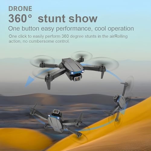 1080P Dual HD Camera RC Quadcopter Drone with 2 Batteries and Carrying Case A1320