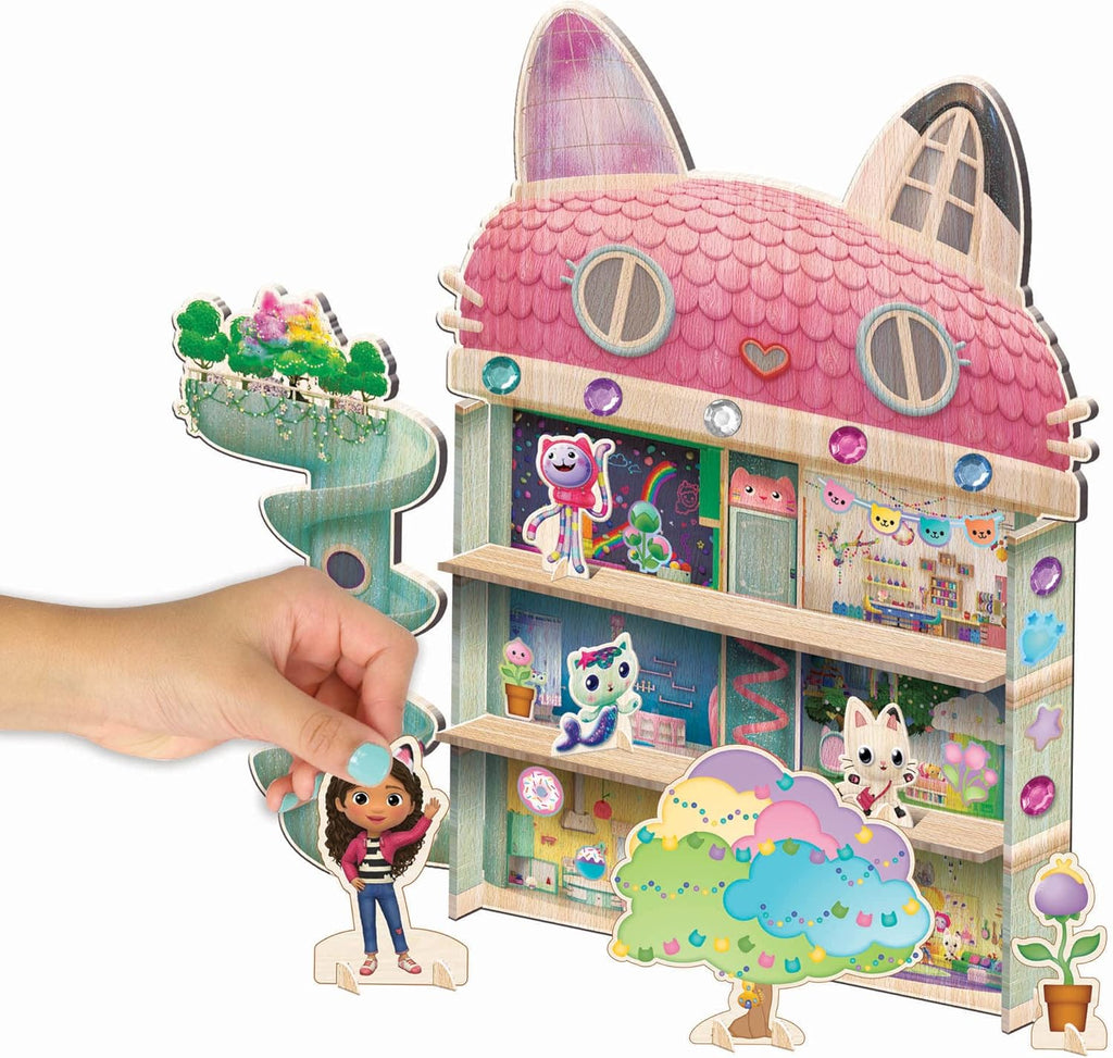 Wood Dollhouse Activity K80779