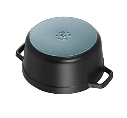 Matte Black 4-Quart Round Dutch Oven L74315