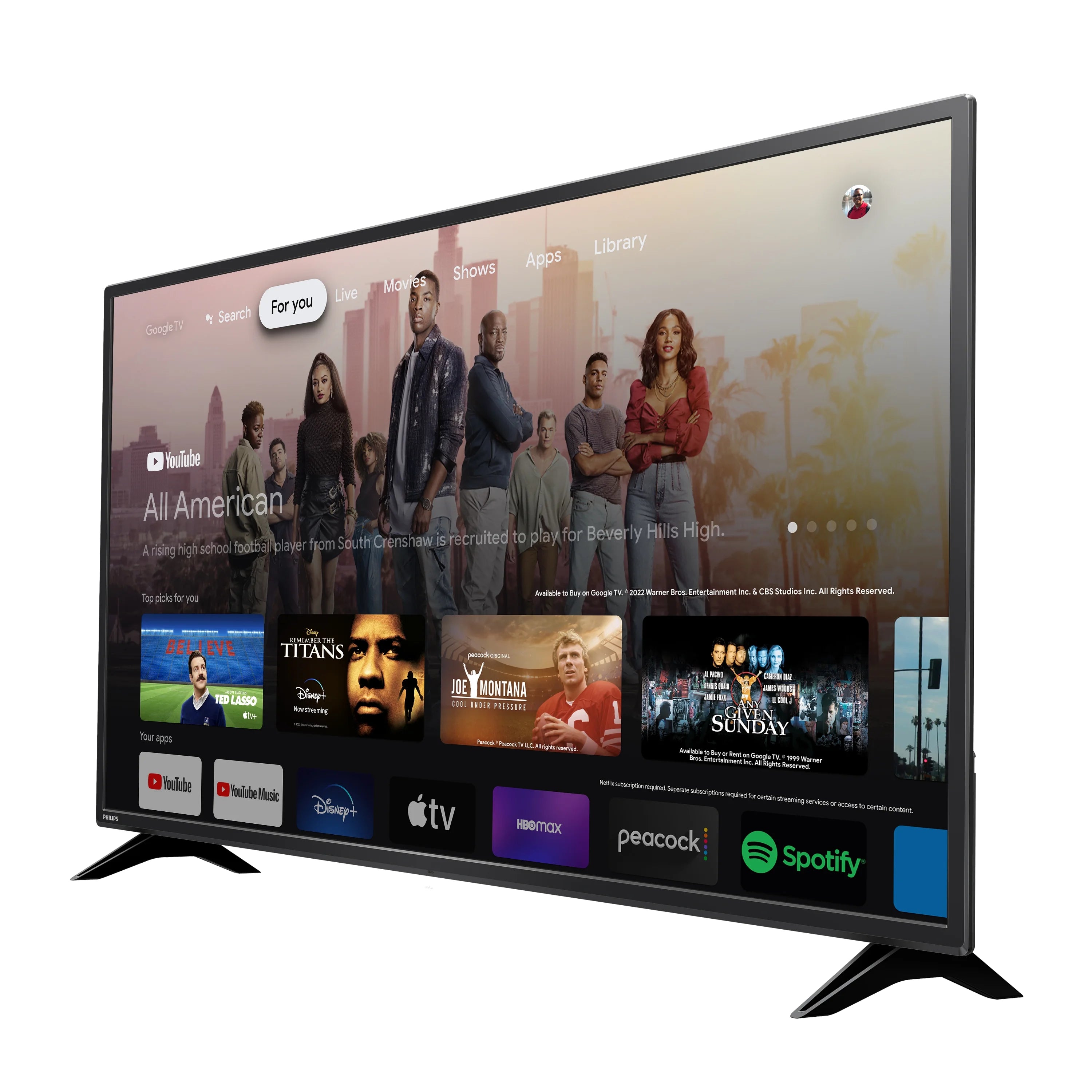 55 Class 4K Ultra HD Google Smart LED TV B34649