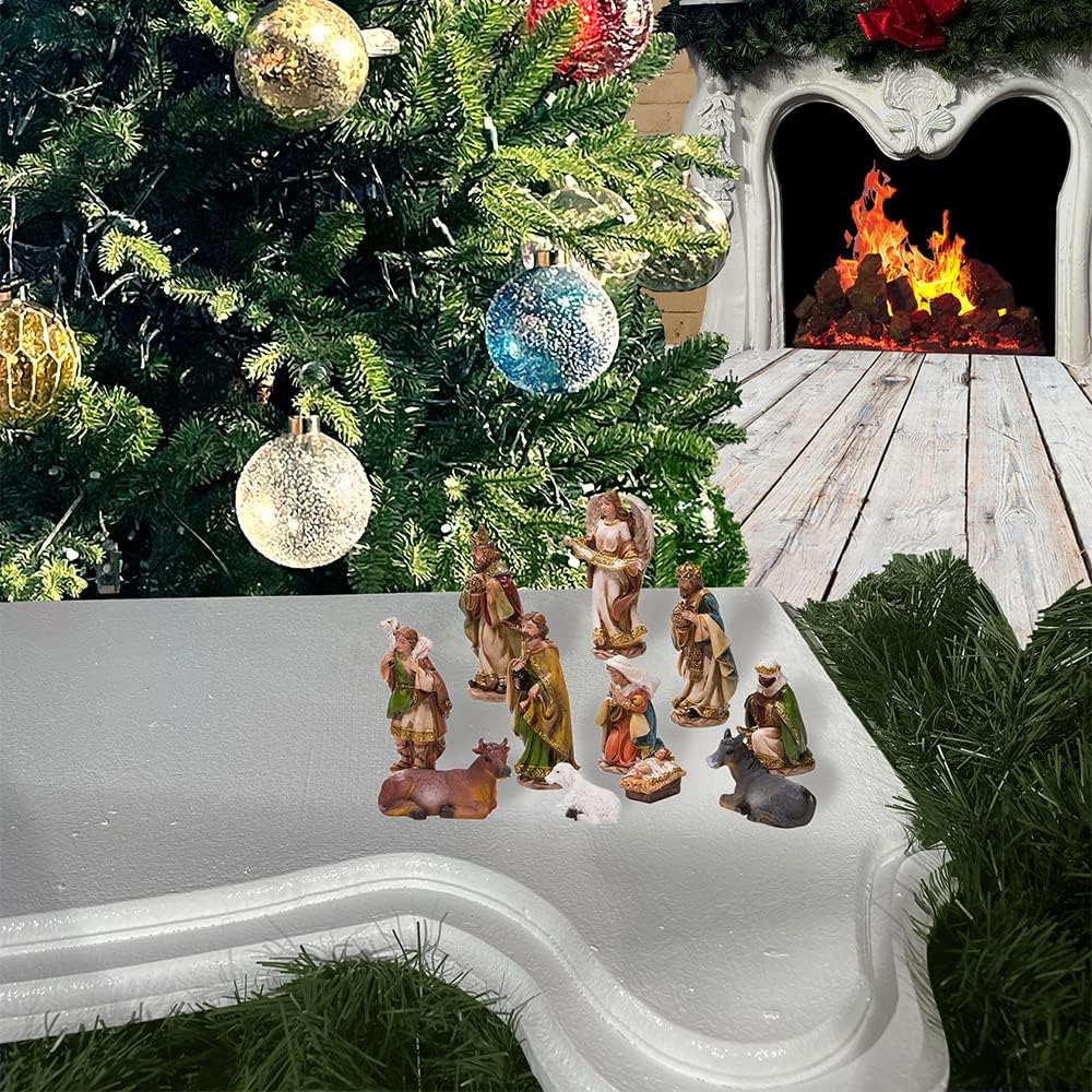 6" Nativity Set with 11 Figures M705147