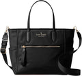 Black Nylon Satchel V715