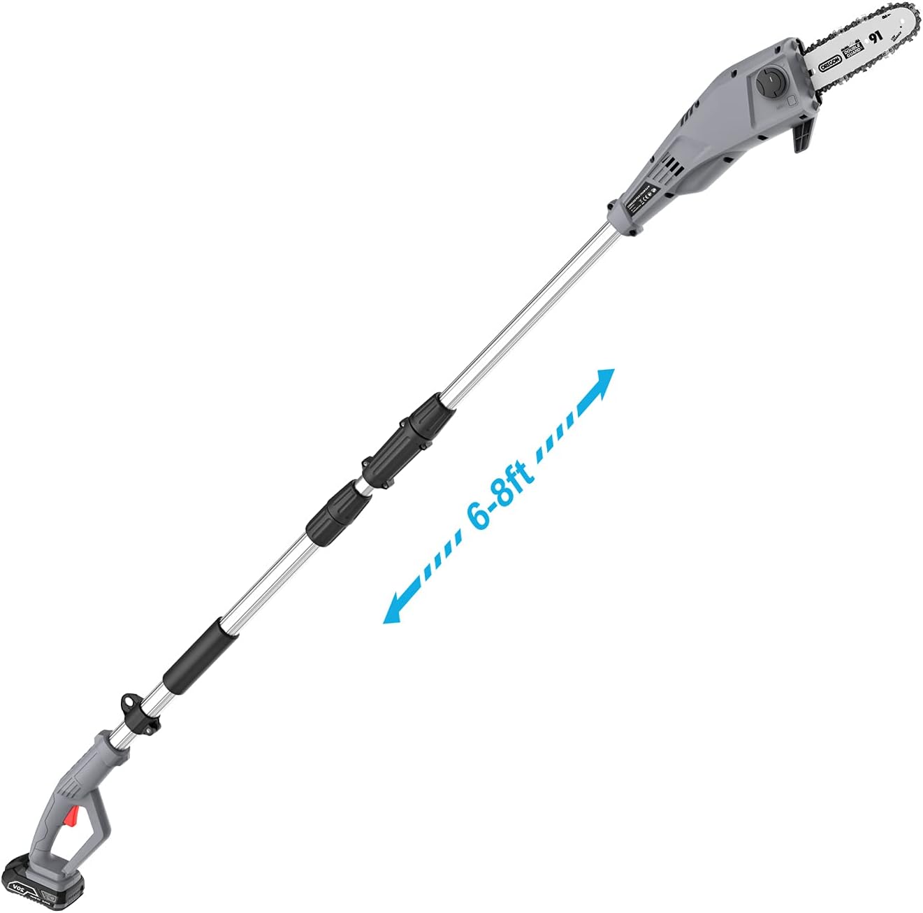 8-Inch Electric Telescopic Pole Chain Saw I331201