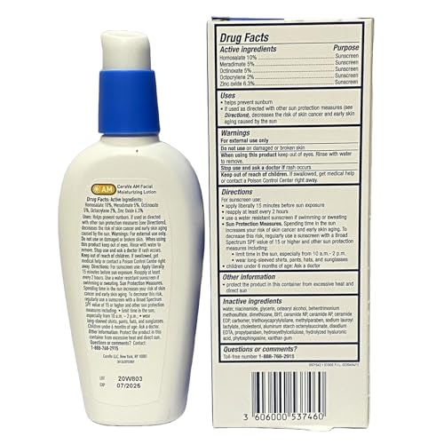 3 Fl Oz Facial Moisturizing Lotion H910