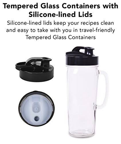Glass Personal Blender, Chrome D3170