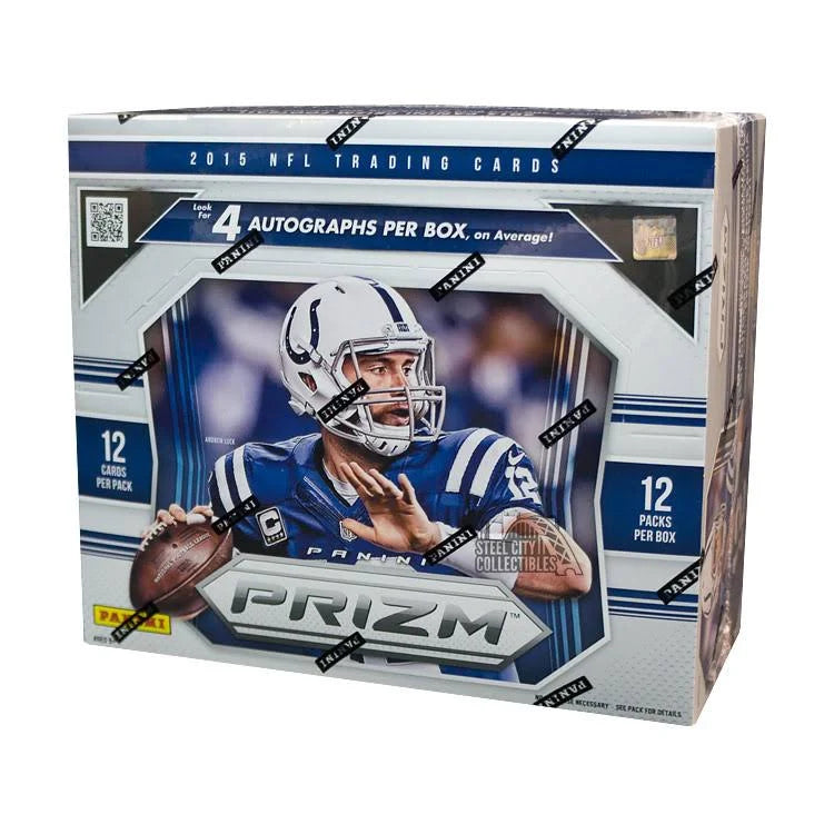 2015 Panini Prizm Football 12 Pack Jumbo Hobby Box F179