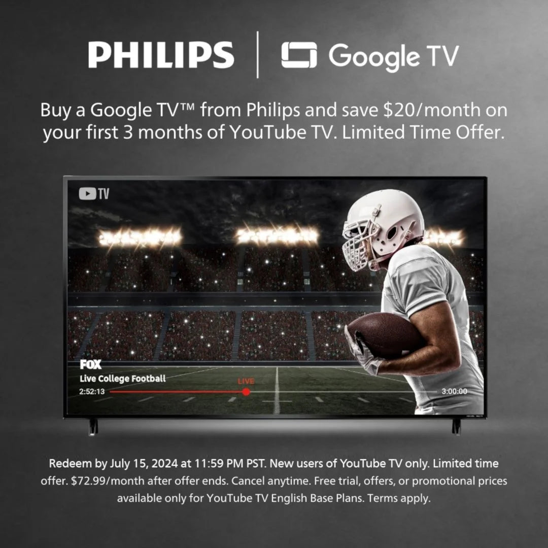 55 Class 4K Ultra HD Google Smart LED TV B34649
