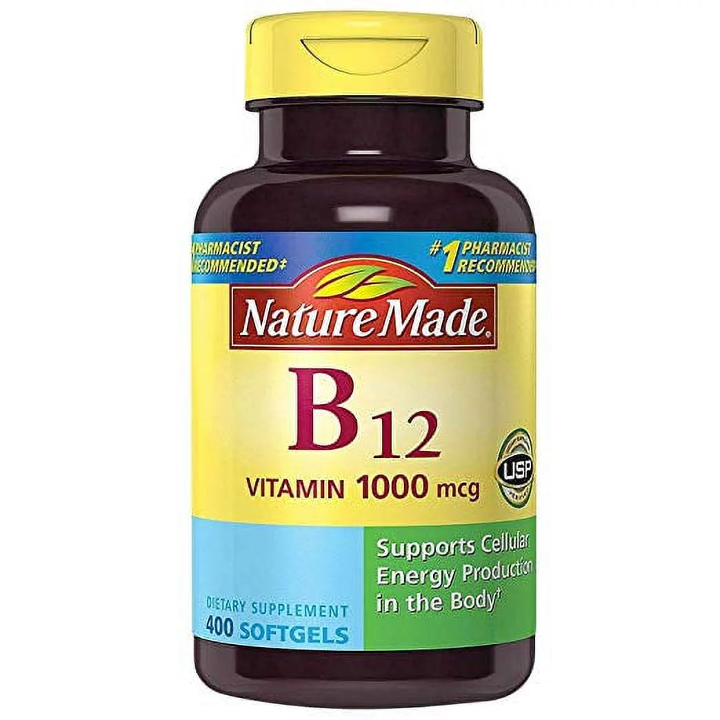 Vitamin B12 1,000mcg Softgels, 400 ct. L214294