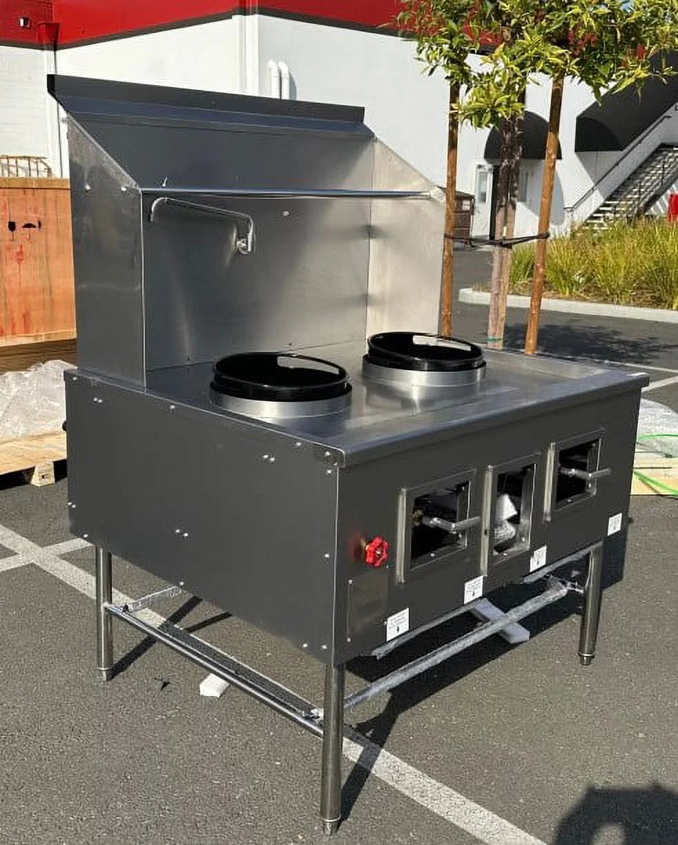 2 Ring Chinese Wok Range Natural Gas F675173