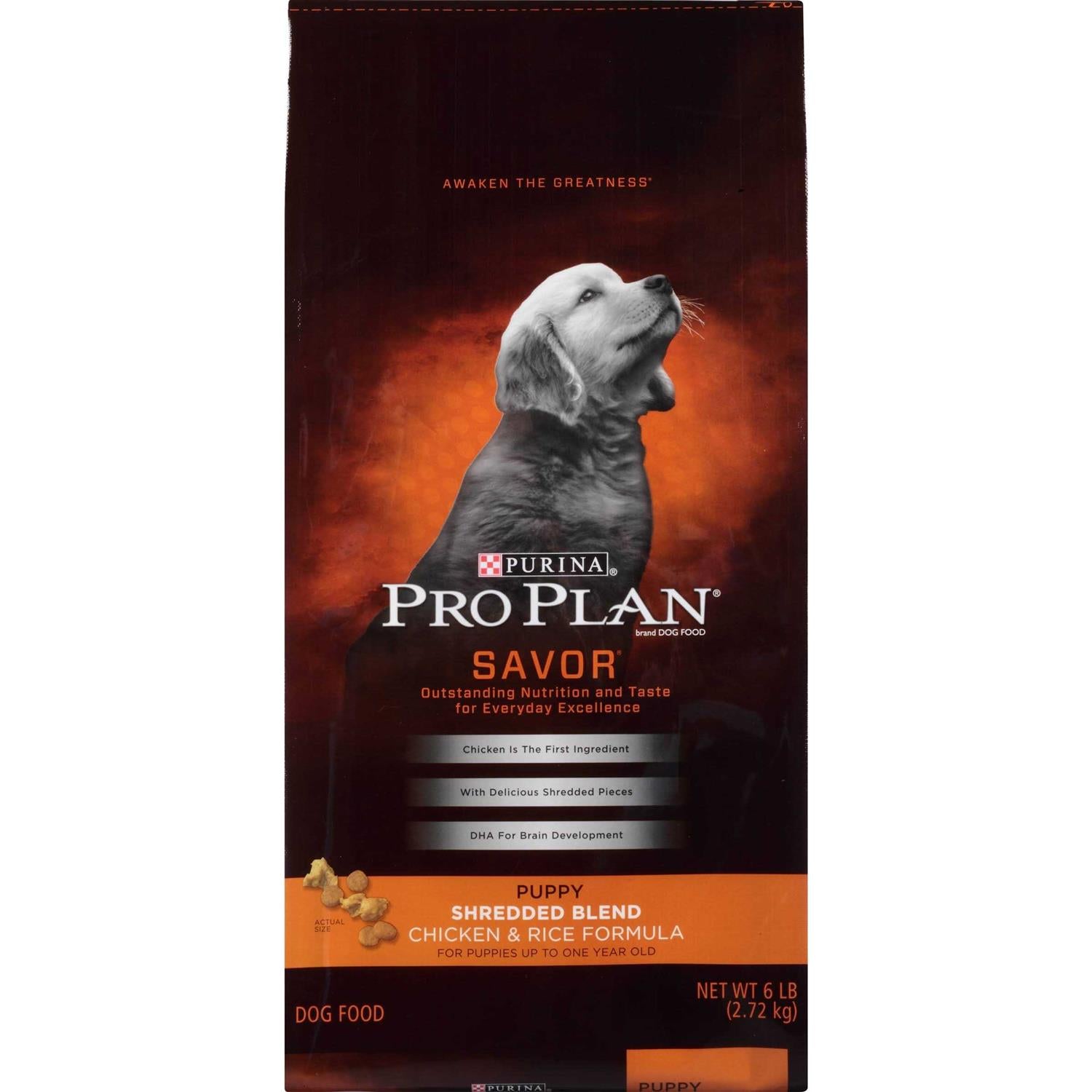 Shredded Chicken & Rice Formula Puppy Dry Dog Food O370658