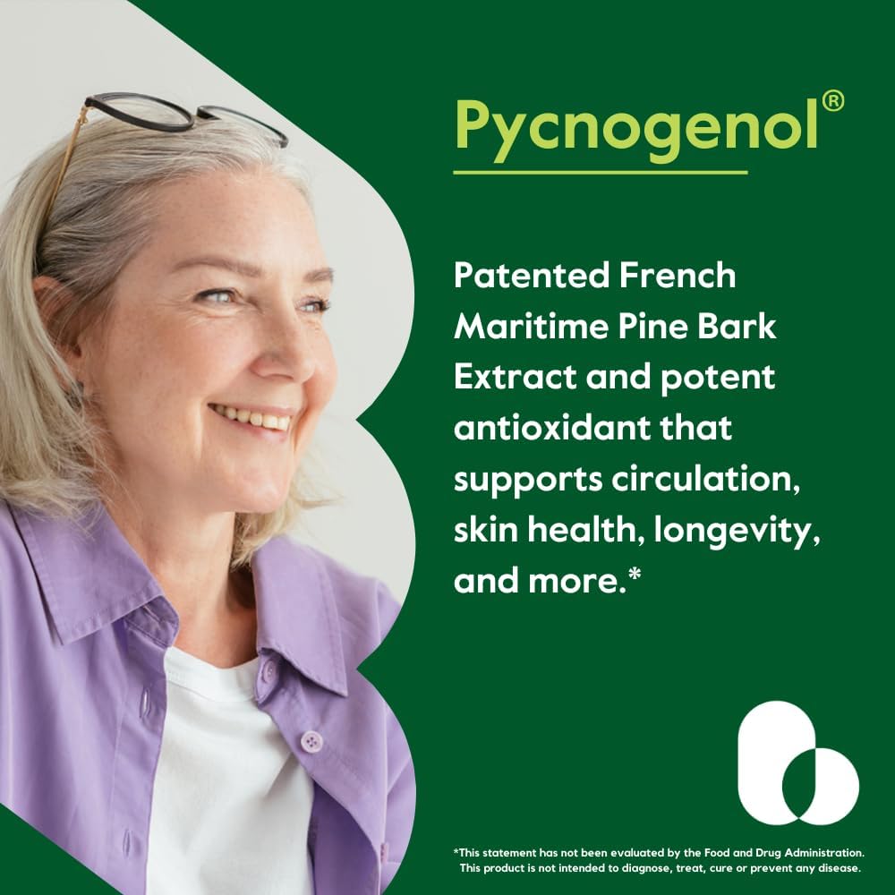 Pycnogenol 50mg 120 Capsules R8915