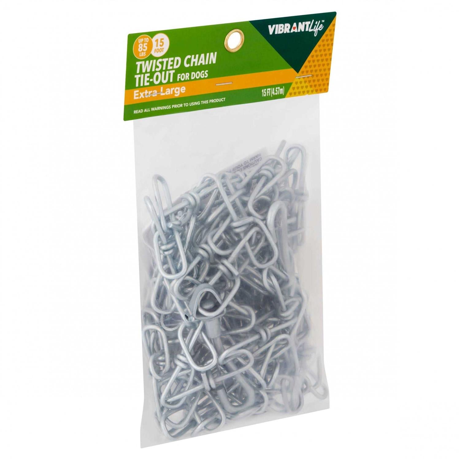 Twisted Chain Tie-Out for Dogs D4891