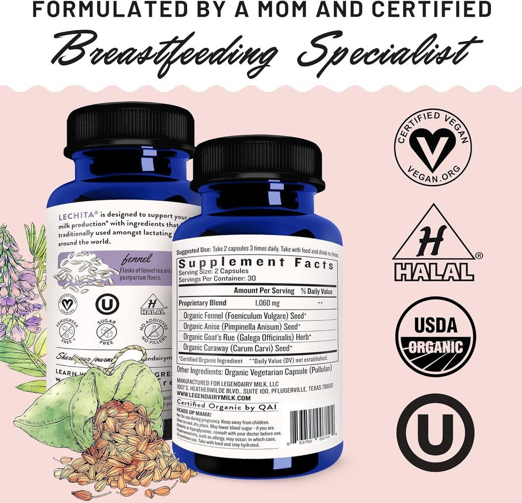 Sunflower Lecithin Breastfeeding Supplement S180437