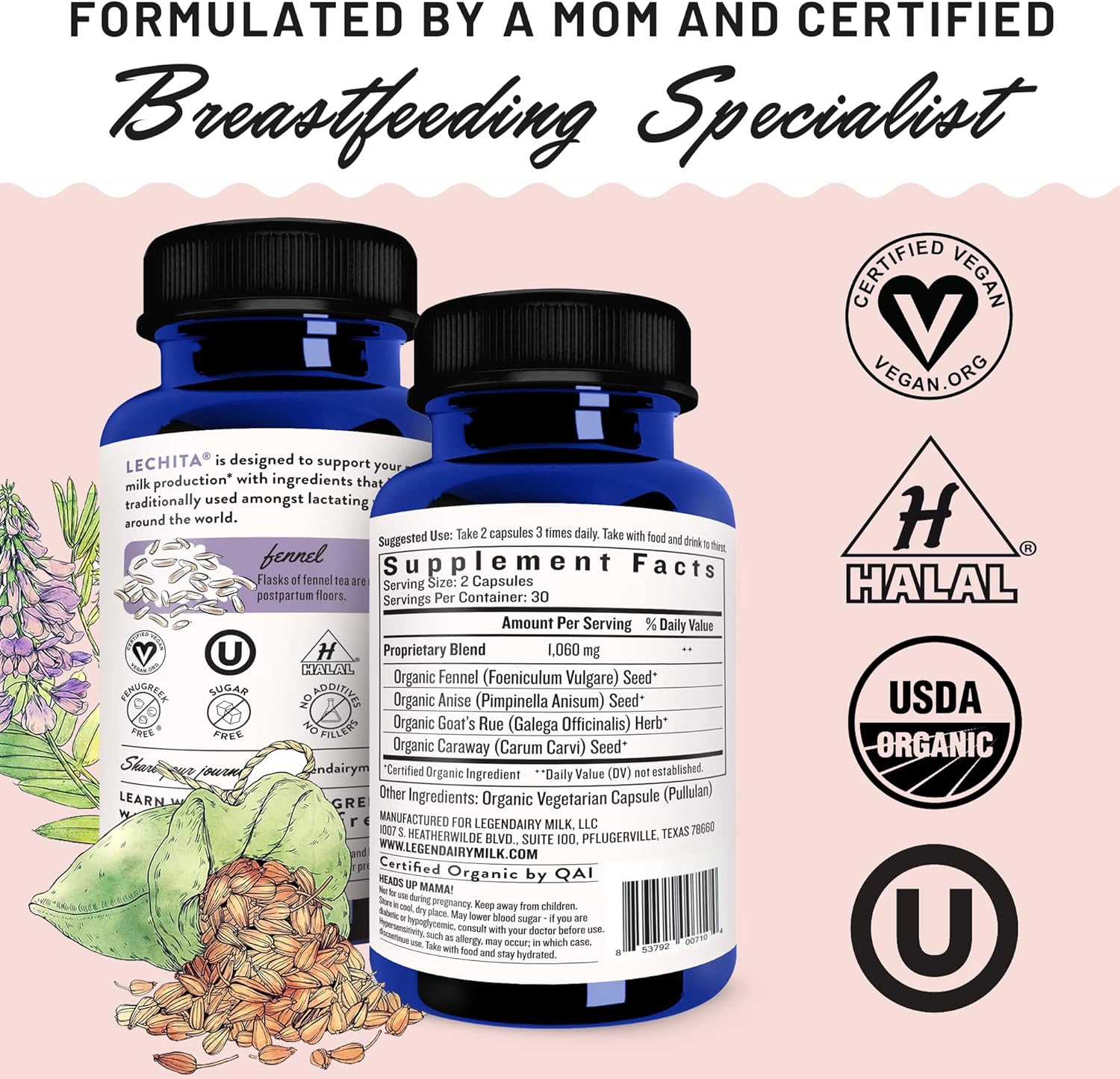 Sunflower Lecithin Breastfeeding Supplement S180437