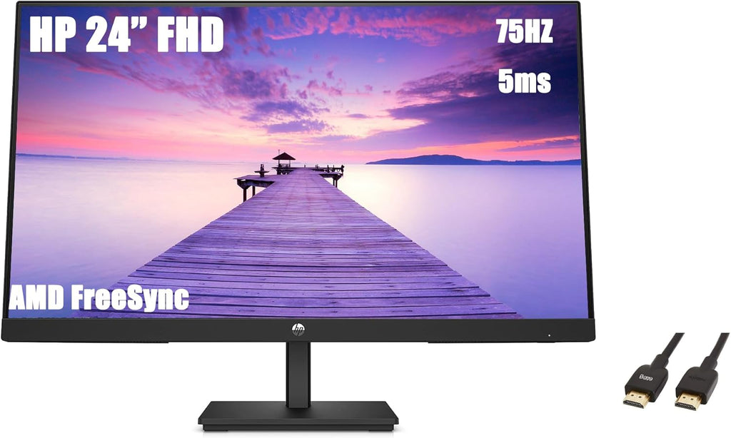 24" FHD VA Monitor, 1920 x 1080, 75Hz, Flat-Black L13818
