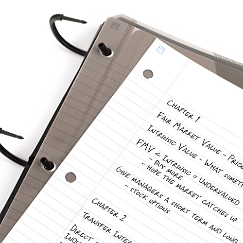 Refillable Notebook with TechLock Rings J819