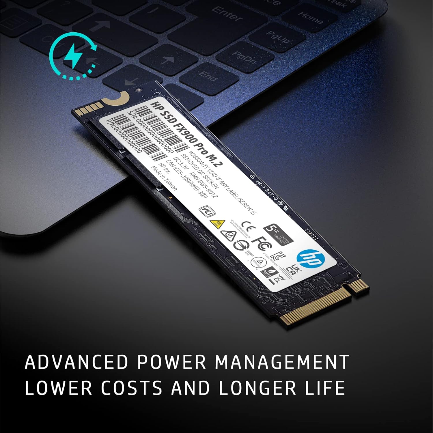 1TB NVMe GEN4 M.2 2280 3D TLC NAND Internal Solid State Drive Y67318