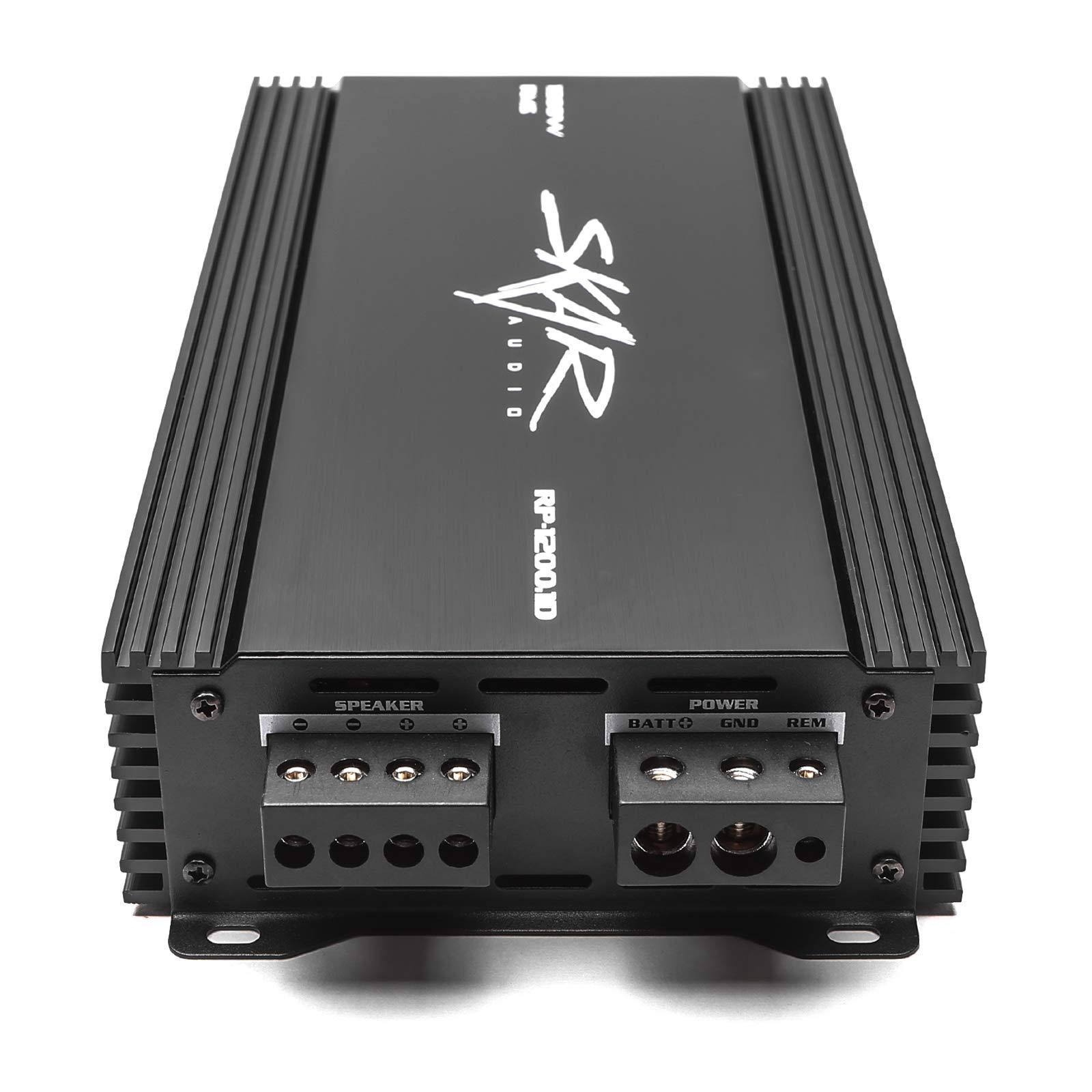 Monoblock 1200-Watt Class D Subwoofer Amplifier H373134