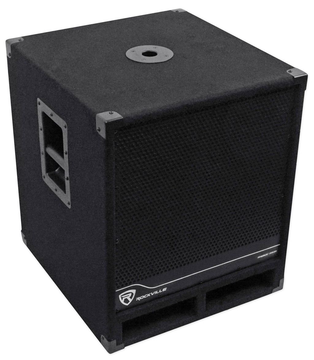 1600W Active Powered PA Subwoofer with Steel Casters B64857