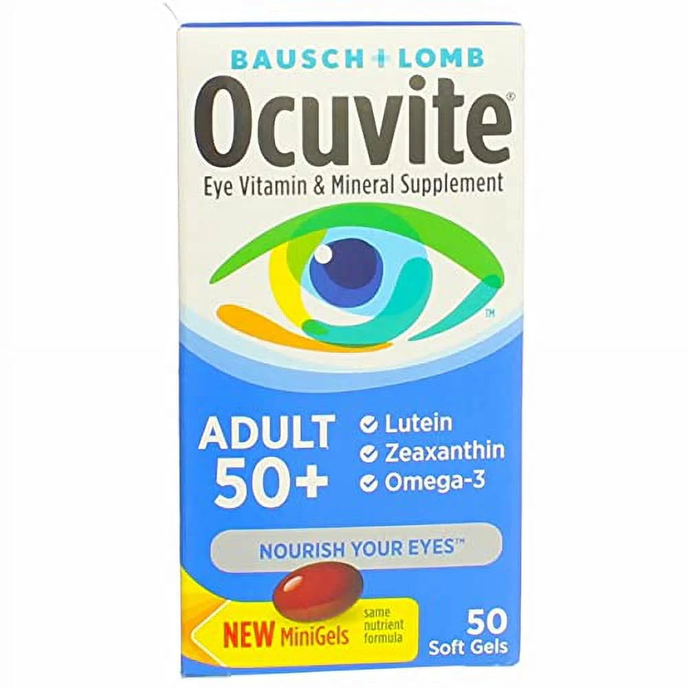 50 ea Pack of 4 Eye Vitamin Softgels G5928