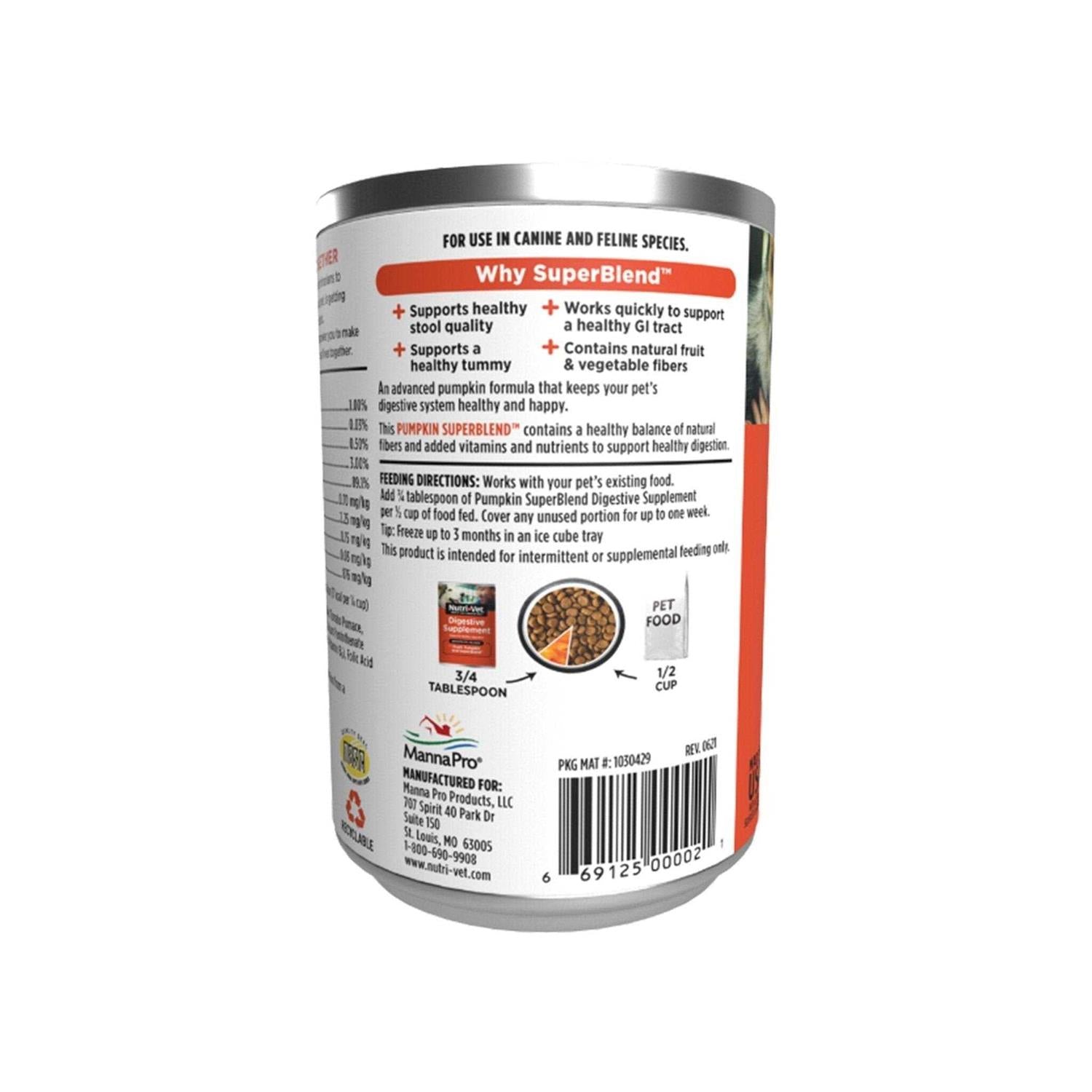 Pumpkin Dog Supplement X2368