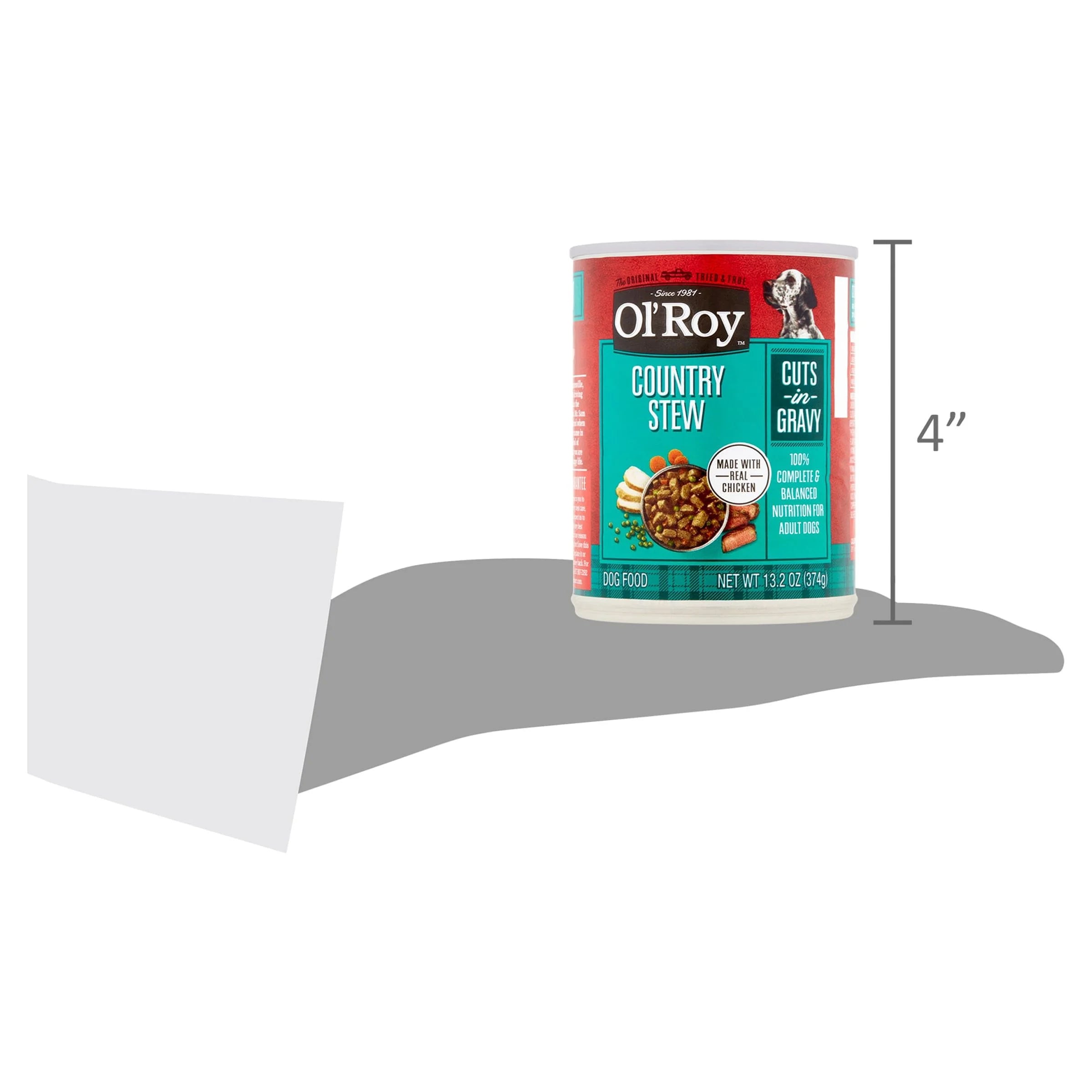 (4 pack) 13.2 oz Wet Dog Food X472398