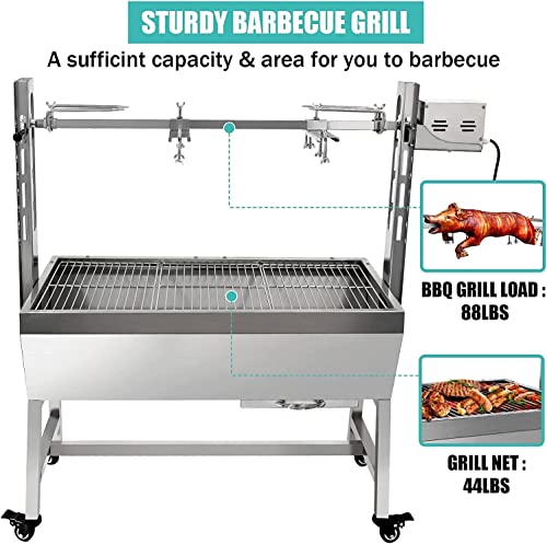 Stainless Steel Rotisserie Grill U27343