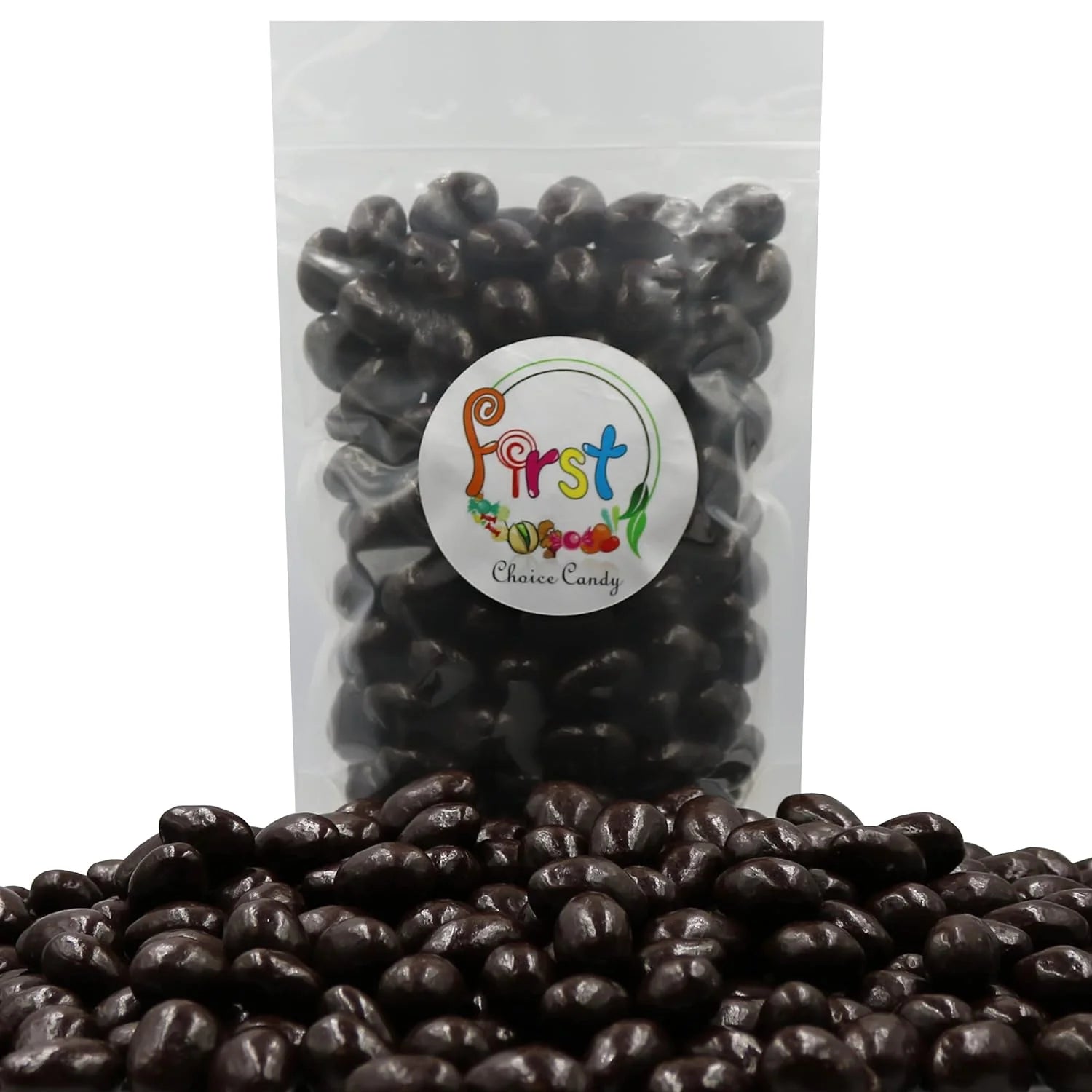 Dark Chocolate Covered Almonds, 1 Pound U714