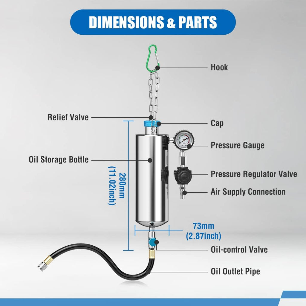 Automotive Fuel Injection System Cleaning Tool O8431