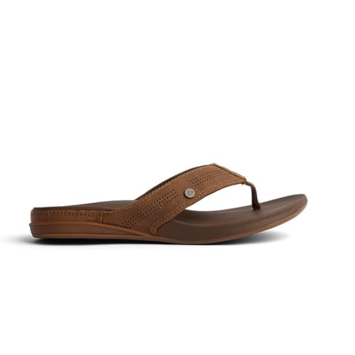 Full Grain Leather Flip Flop F148363