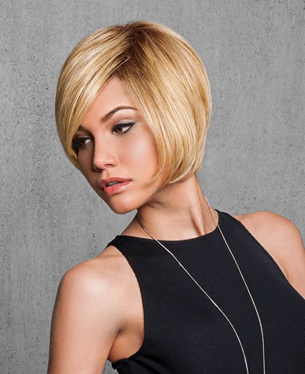 Glazed Auburn Plus Synthetic Layered Bob Wig C2694