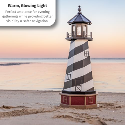 Solar Powered Lighthouse Kit with LED Lights Y332