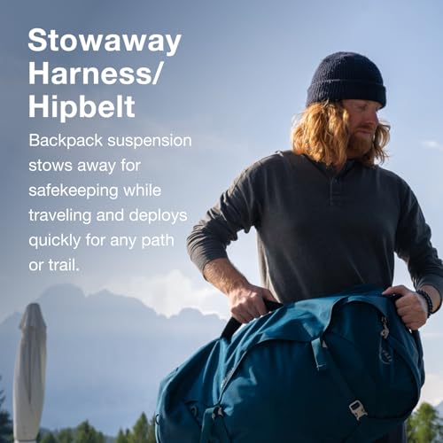 Black 55L Travel Backpack J784