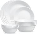 16-Piece White Dinnerware Set, Service for 4 N9419