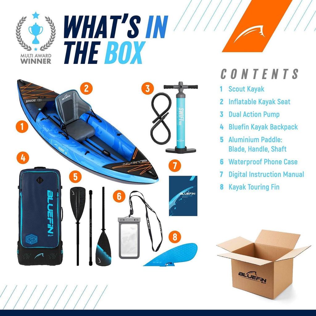 Inflatable 1 Person Kayak U31788