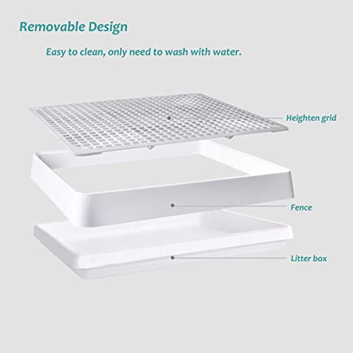 Rabbit Litter Box with Grate Y116