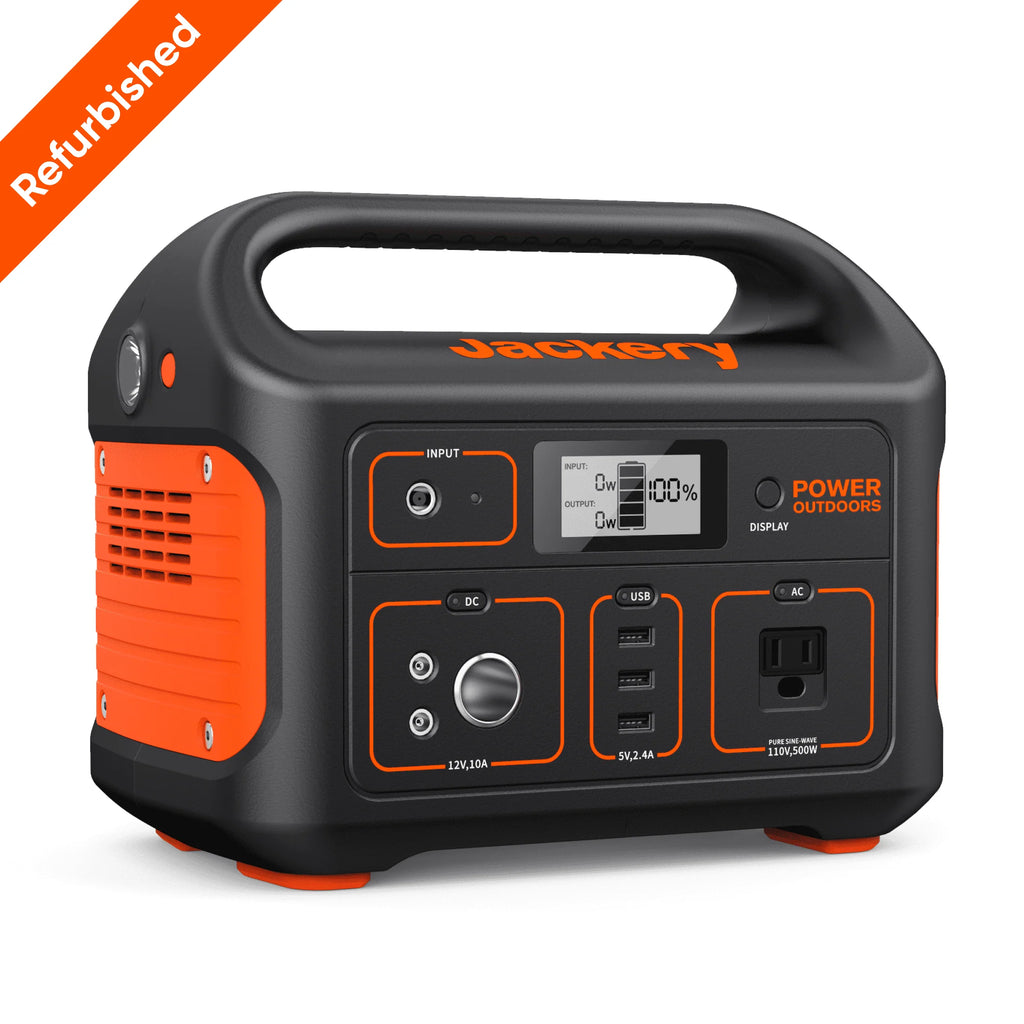 Restored Portable Power Station Explorer 550, 550 Wh Lithium-ion Battery, 500W Output I2616