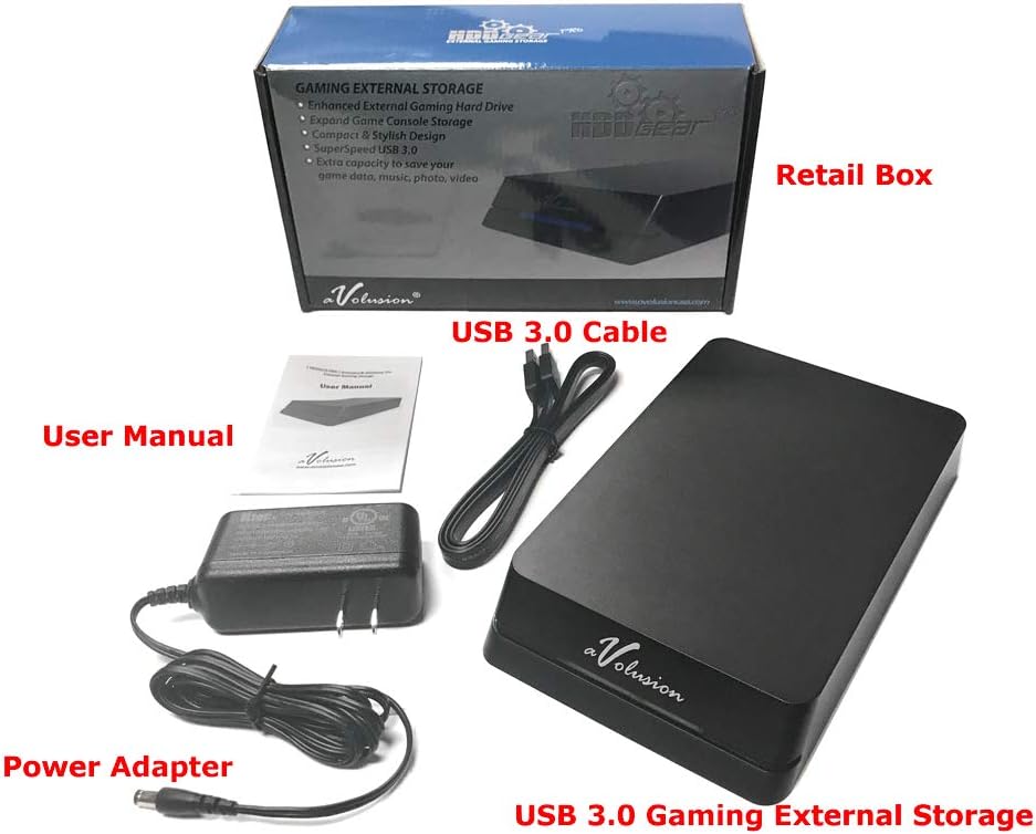 6TB 7200RPM USB 3.0 External Hard Drive C918