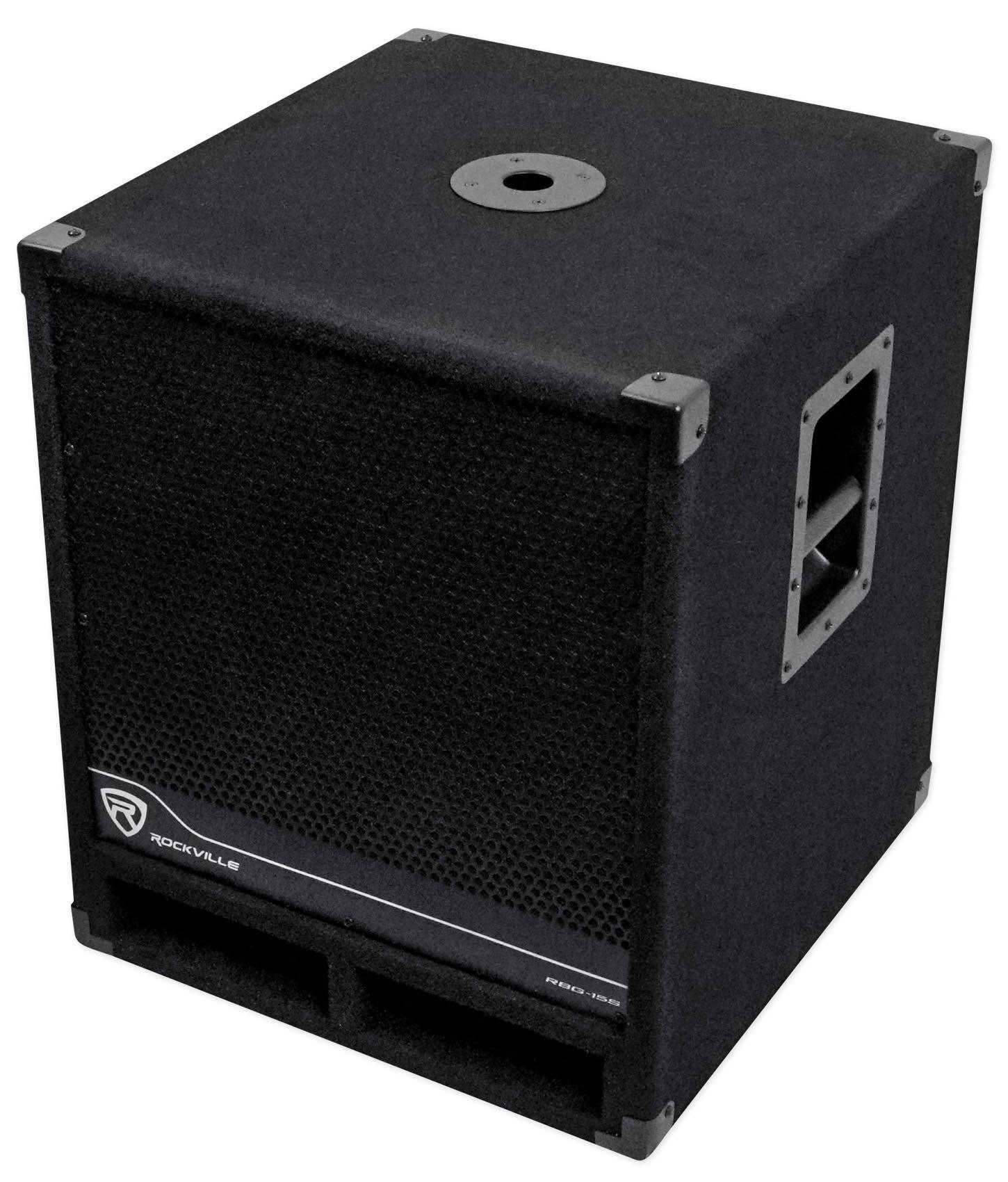 1600W Active Powered PA Subwoofer with Steel Casters B64857