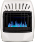 White 20,000 BTU Natural Gas Wall Heater R444