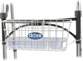 White Walker Basket with Plastic Cup Holder M4662