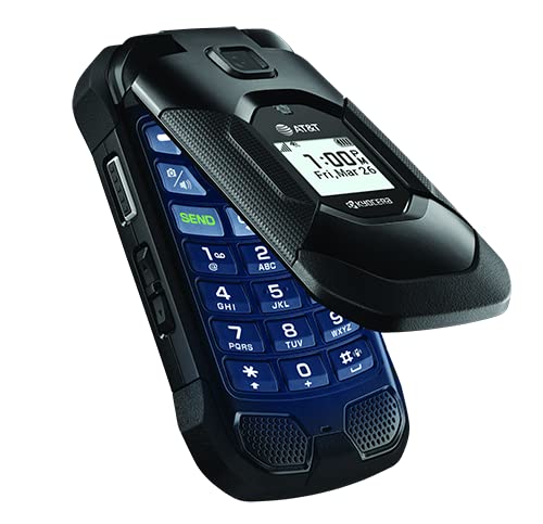 Rugged LTE Flip Cell Phone Black R6199