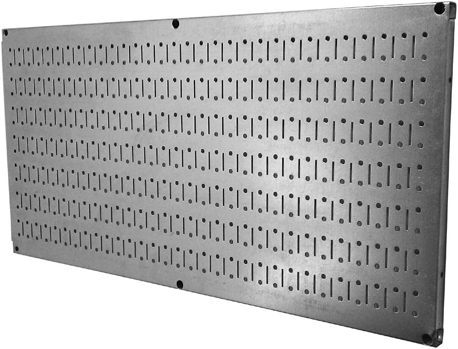 Black Metal Pegboard Panel Pack of 2 I31829