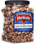 16 Oz Chocolate Swirl Popcorn W254