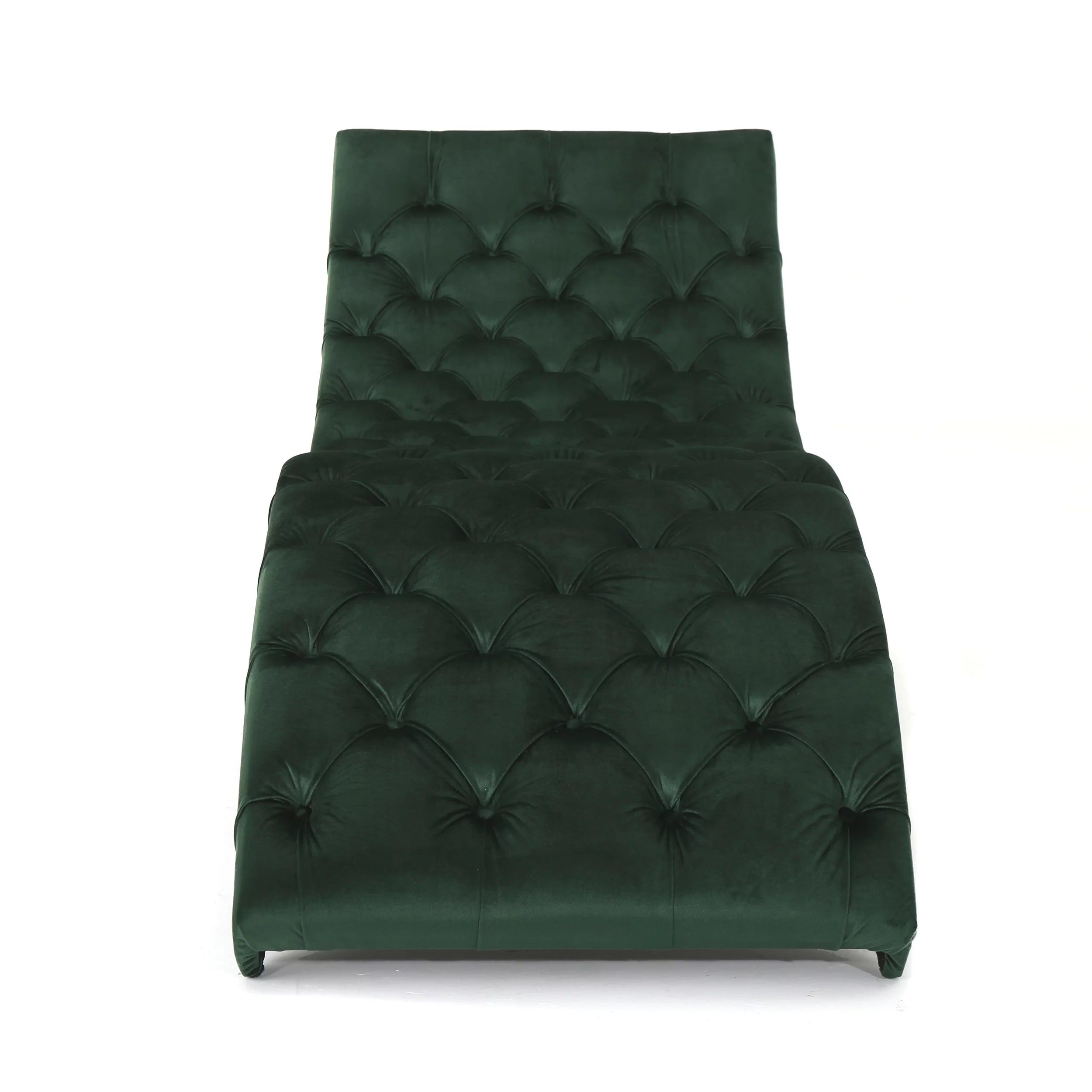 Emerald Velvet Chaise Lounge I6060