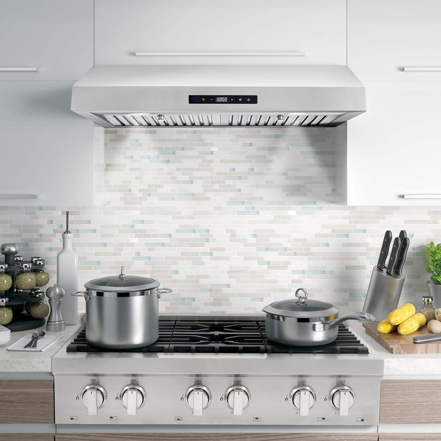 30 in. Ducted Under Cabinet Stainless Steel Range Hood Q165158
