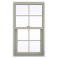 25.5-in x 40.5-in x 2.906-in Desert Sand Vinyl Single Hung Window R241819